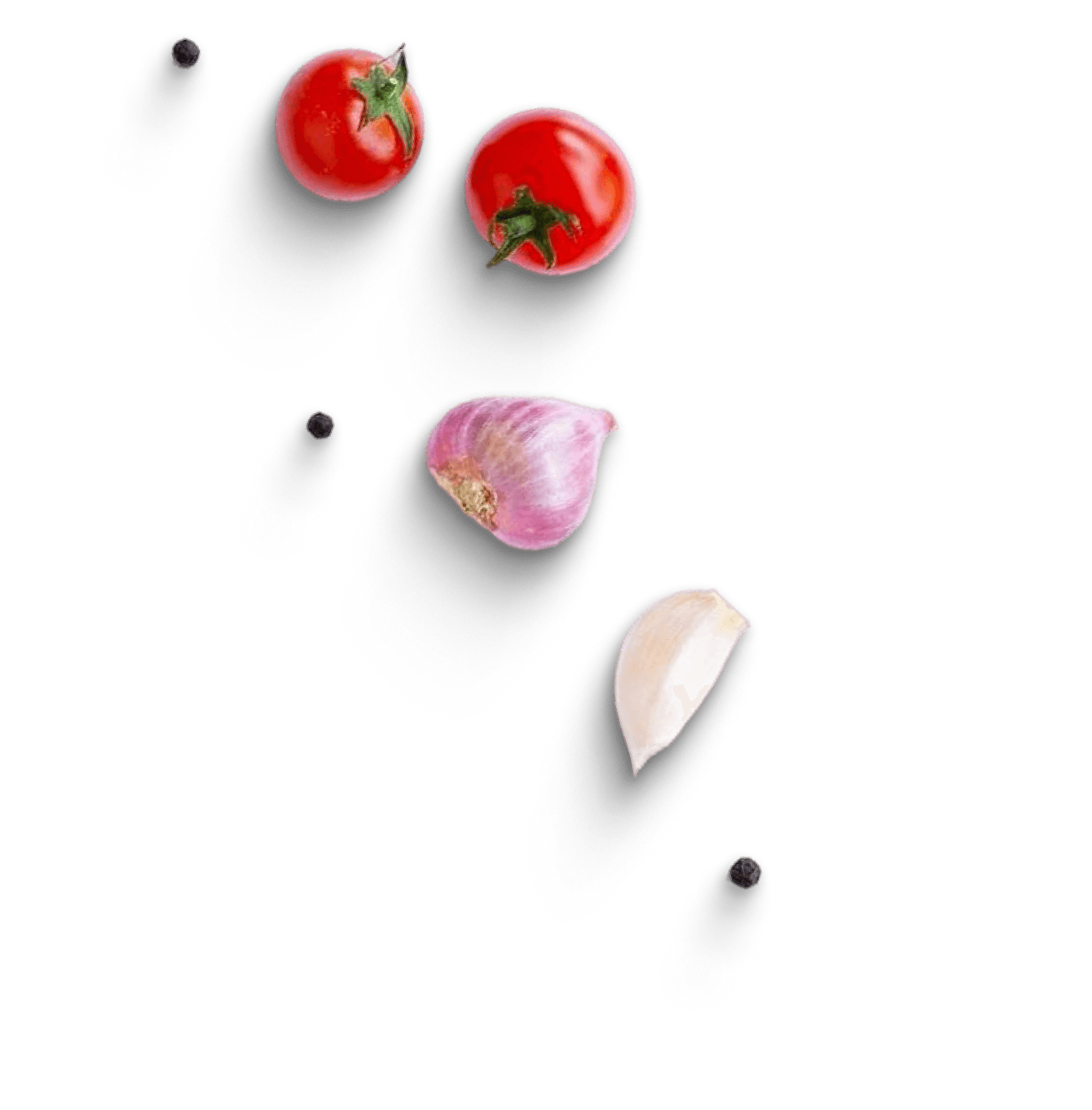 Набор свежих овощей